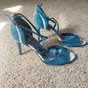 Women’s suede heels